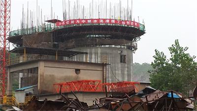 南京中联水泥仓施工